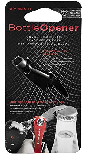 KeySmart Compact Stainless Steel Bottle Opener Accessory