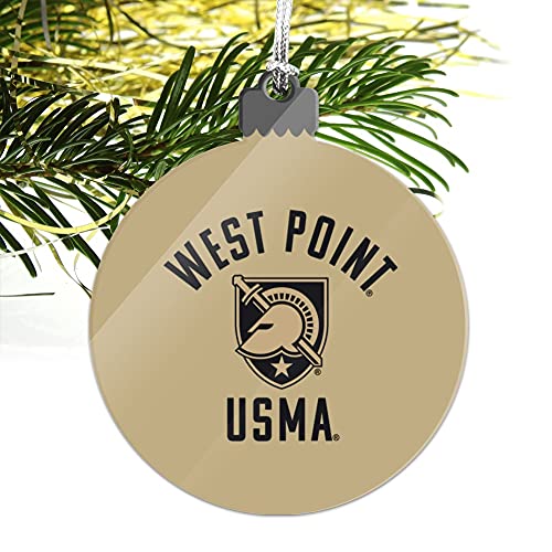 Military Academy Black Knights Acrylic Christmas Tree Ornament - Holiday Decor