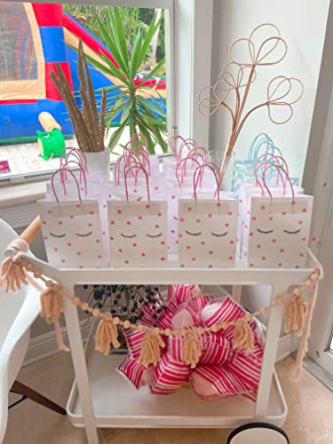 Pooka Party Teepee Favor Bags for Girls Slumber Party - Set of 8