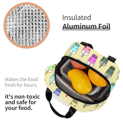 Insulated Bubble Tea Lunch Bag - Large Capacity & Reusable