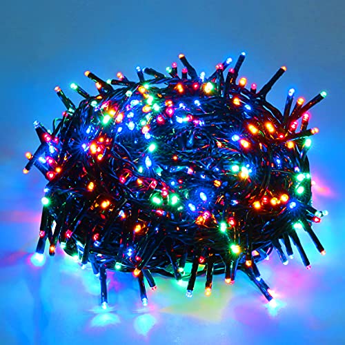 49FT 500 LED Multicolor Christmas String Lights with 8 Modes and Timer