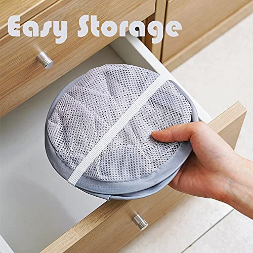 Classic Mesh Collapsible Wall Laundry Basket - 15.35" x 12.2"