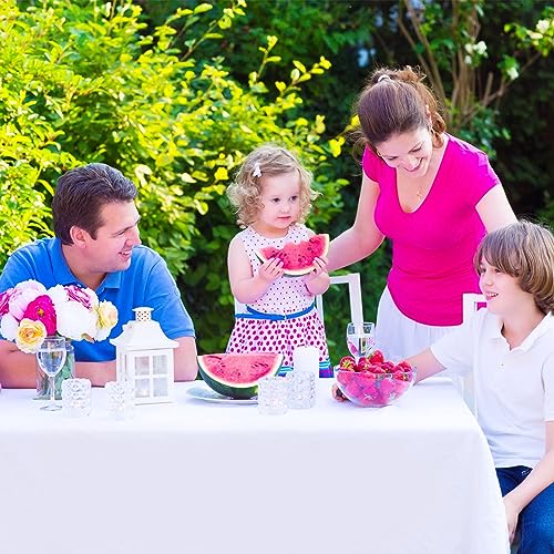 Kopokita 2 Pack Disposable Plastic Tablecloths 54 x 108 Inch