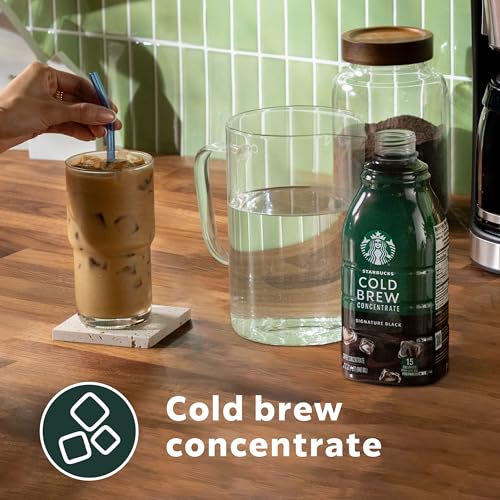 Starbucks Cold Brew Coffee Concentrate, Sweetened Black, 32oz
