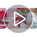 Artificial Burgundy Roses Bulk 250 Pcs Fake Flowers with Stems for Weddings & Decor