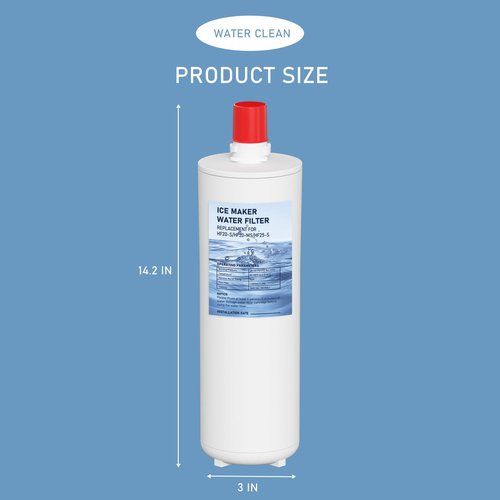HF20-S HF20-MS HF25-S Water Filter Replacement Compatible with 3M High Flow Series Cartridge HF20-S, 5615103/HF20-MS, 5615109/HF25-S,5615203, Water Filtration System 3-Packs