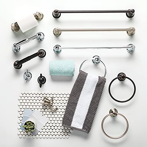 Franklin Brass Kinla Polished Chrome Hand Towel Holder - Wall Mounted