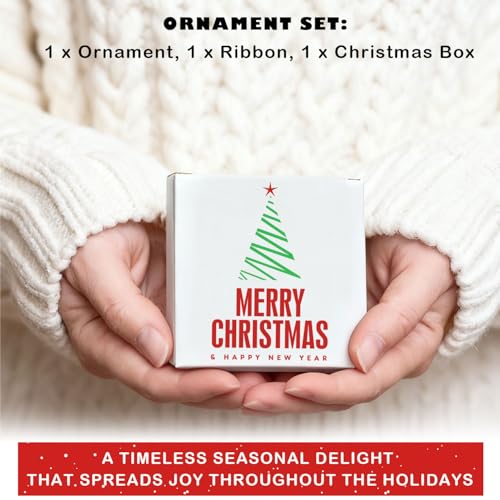 Christian Christmas Ornament - Inspirational Jesus Acrylic Decor