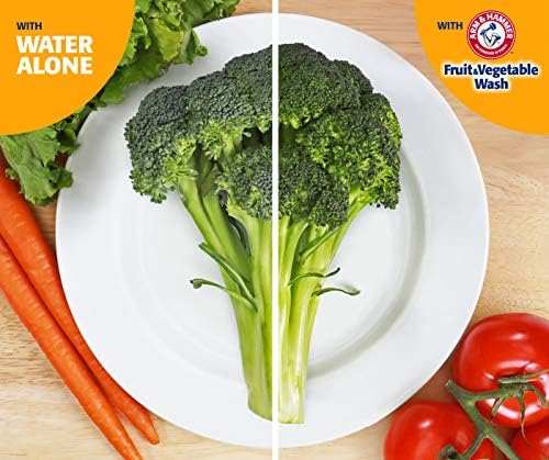 Arm & Hammer Fruit & Vegetable Wash, Produce Wash, Produce Cleaner, Pack of 3, 16 oz. Bottles, 1 Trigger (Packaging May Vary)