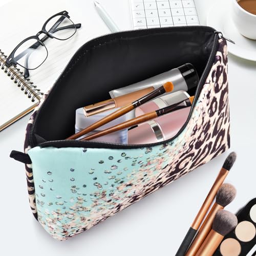 Small Makeup Bag Mini Cosmetic Pouch Cute Travel Toiletry Organizer