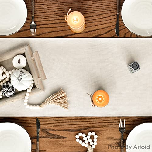 210 GSM Fall Table Runner 13x72 Inch Aqua Polyester Home Decor