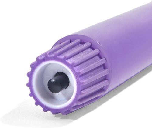 LampLust Flameless Taper Candles - Set of 4 Purple & Pink 9-Inch LED Advent Candles with Remote | Spring Decor & Centerpiece