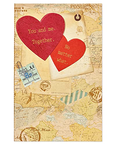Romantic Birthday Card for Him/Her - You and Me Design