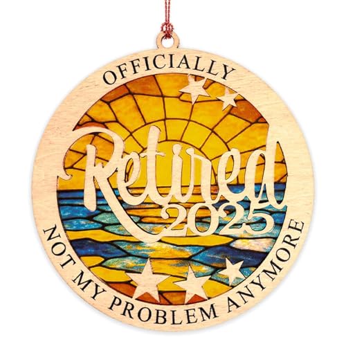 Funny 2026 Retirement Ornament | Unique Gift for Coworkers