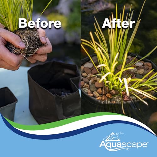 Aquascape 6" Round x 6" Deep Plant Pot (2 Pack) for Ponds & Gardens