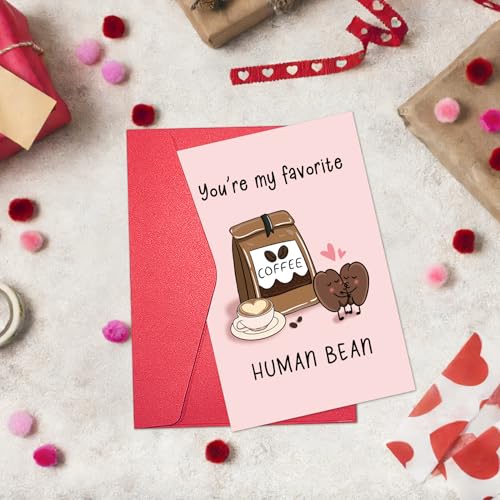 Funny Coffee Bean Card - Perfect for Mother's Day & Anniversaries