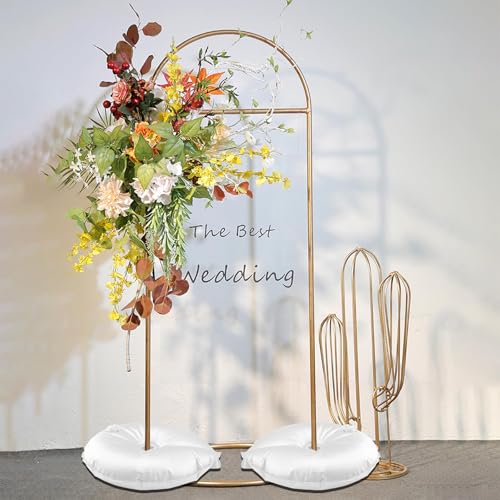 2 Pcs Water Weight Bags for Balloon Arch and Backdrop Stand - 15" U-Shaped
