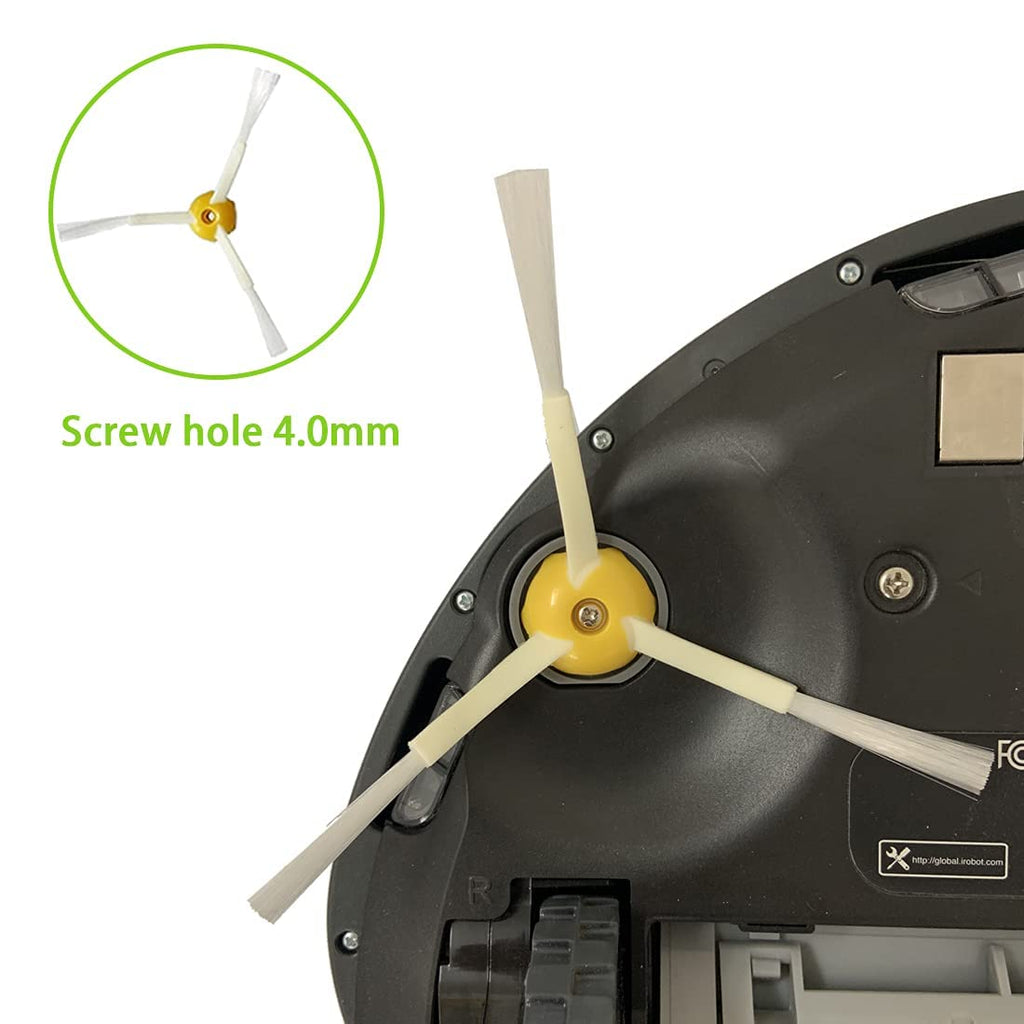 Replacement Parts Accessories for iRobot Roomba 800 900 Series 805 860 870 871 880 890 850 866 801 877 891 895 981 985 960 980 Vacuum Replenishment Kit,1 Roller Brush,Caster Wheel,3 Side Brush,Filter
