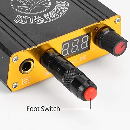 ATOMUS Cordless Tattoo Foot Pedal Switch Black Lightweight