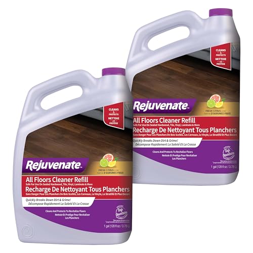 Rejuvenate All Floors Cleaner Refill - 1 Gallon, Fresh Citrus Scent