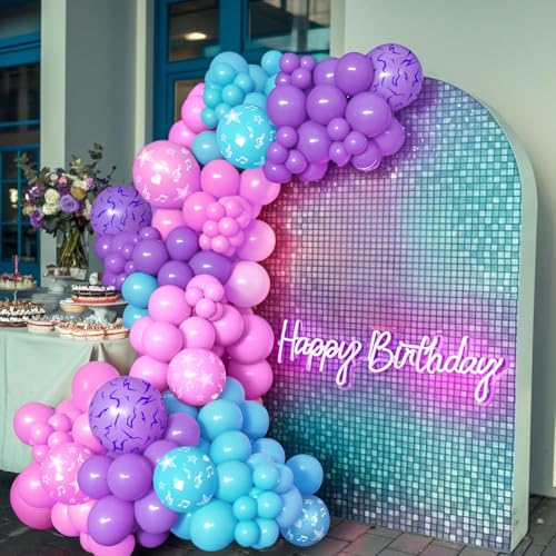 Korean Pop Themed Party Balloons - 24 Pack Latex Decorations for Birthdays