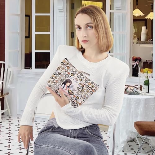 Ramen Lover Makeup Bag Foodie Cosmetic Zipper Pouch Gift for Women