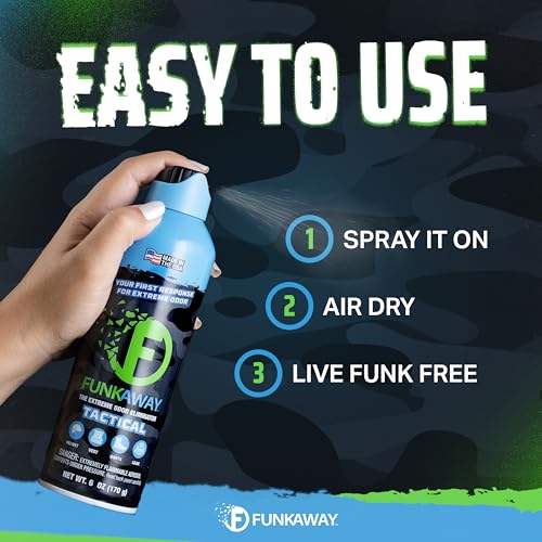FunkAway Military Grade Odor Eliminator Spray - 6 oz.