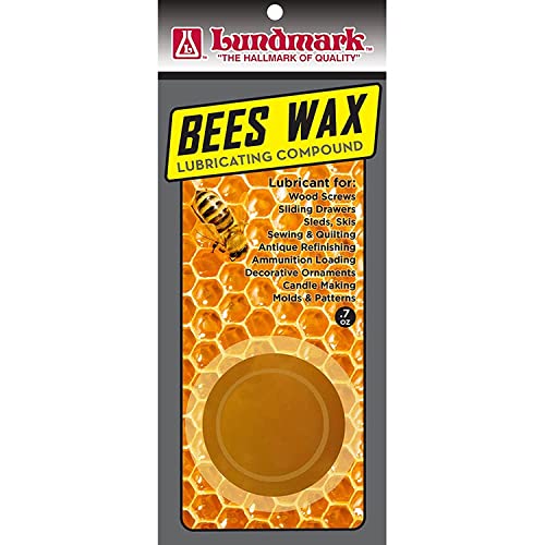 Lundmark Pure Beeswax Lubricating Compound, 0.7-Ounce Stick