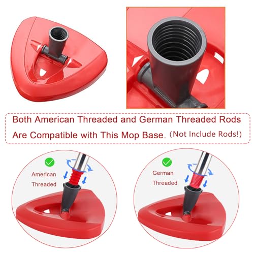 Spin Mop Base Replacement for Vileda/Cedar EasyWring 1 Tank System - 1 Base
