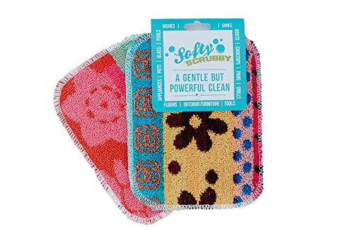 Softy Scrubby Scratchless Cleaning Pads - 2 Pack for Non-Stick Cookware
