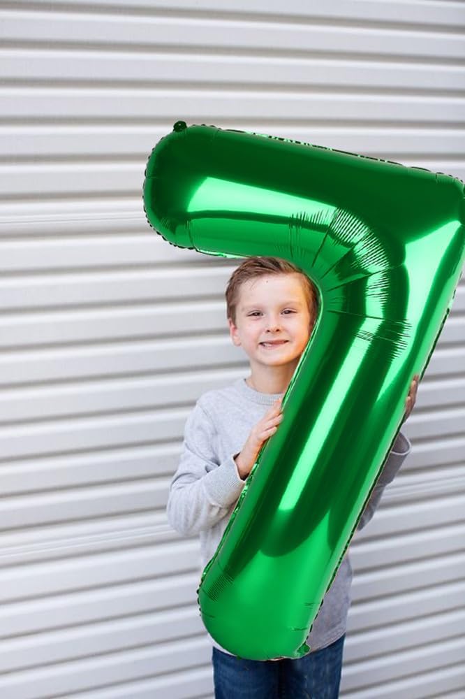 Number 6 Balloon - 40 Inch Dark Green Birthday Decoration for Men & Women | Perfect for 6th Birthday Parties