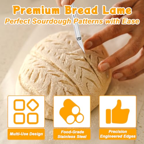 Premium Sourdough Scoring Knife Kit with 10 Blades - LXUEJIE