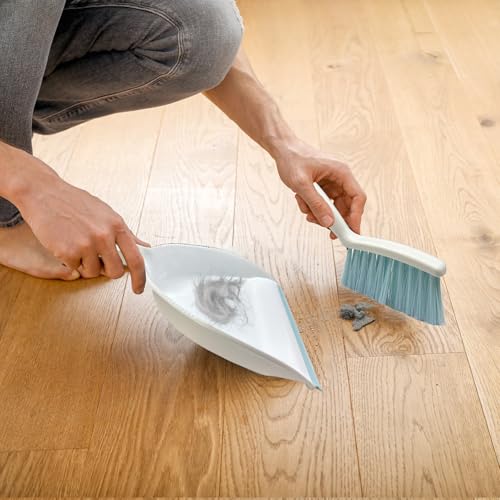 NBGYTECH Mini Broom and Dustpan Set - Portable Cleaning Solution