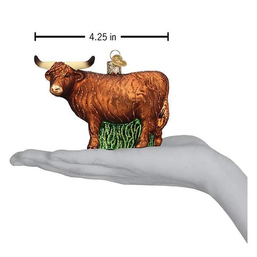 Highland Cow Ornament by Old World Christmas