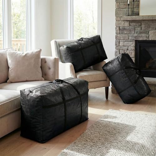 Extra-Large Storage Bag (45Gal) - Moisture Resistant, Double Zipper, Lightweight for Travel & Camping