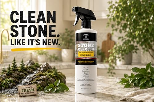 Stone Refresh Spray - Food-Safe Cleaner for Granite & Marble