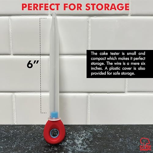 Chef Craft Cake Tester - 6 Inch Durable Stainless Steel Tool