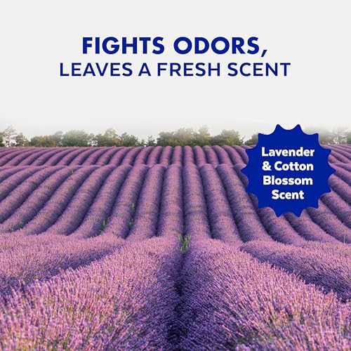 Lysol Clinging Gel Toilet Bowl Cleaner Lavender & Cotton Blossom 24 oz Pack of 2