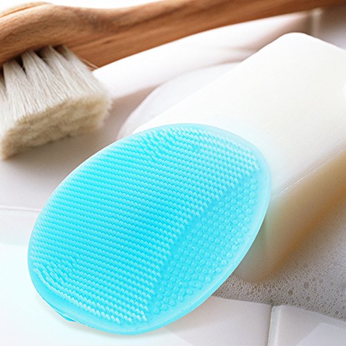 INNERNEED Silicone Face Cleanser and Exfoliating Facial Scrubber Brush 2-Pack
