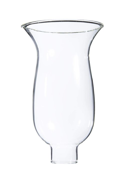 B&P Lamp® Medium Royal Craft 1 5/8" X 8 1/4" Clear Hurricane Shade