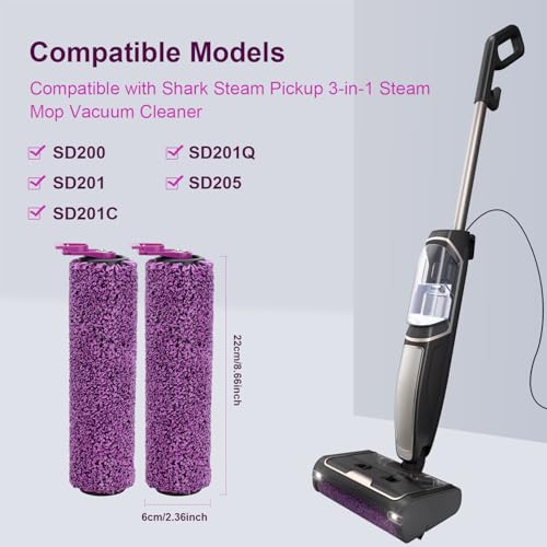 Shark SD201 Brush Roller Replacement for Steam Mop SD200/SD201