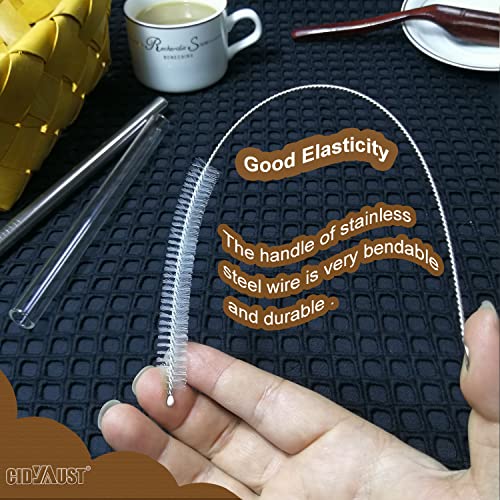 12-Inch Extra Long Straw Cleaner Brush Set - 10 Pack for Stanley Mugs
