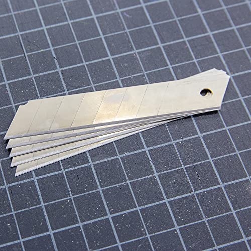 BAZIC Snap-Off Utility Cutter Replacement Blades - 8 Pack