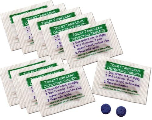 New Resources Group Toilet Leak Detection Dye Tablets - 10 Pack