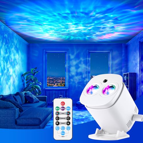 Ecorura Galaxy Sunset Projector Light with Remote and Timer, 41 Modes