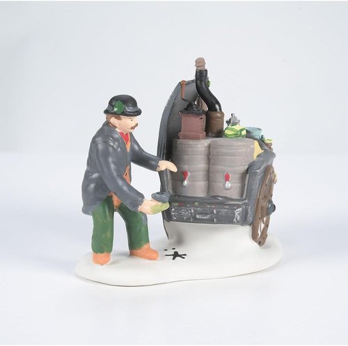 Department 56 Dickens' Village | Coffee Stall Building & Accessory Figurine Set - 2.5 Inch
