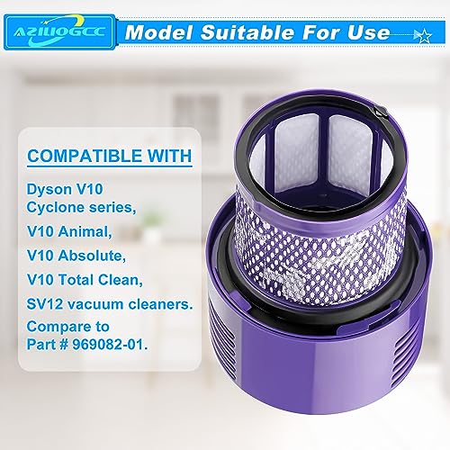 Dyson V10 Filters Replacement Pack with Brush for SV12 Vacuum