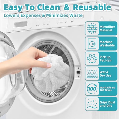 LOVECO Triangle Microfiber Steam Cleaner Bonnets - 5 Pack (Original)