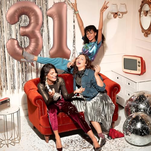 Keyali 40-Inch Number 1 Foil Helium Balloon for Birthday Party Decoration