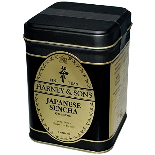 Harney & Sons Japanese Sencha Green Tea Loose Leaf 4 oz - Fresh & Approachable